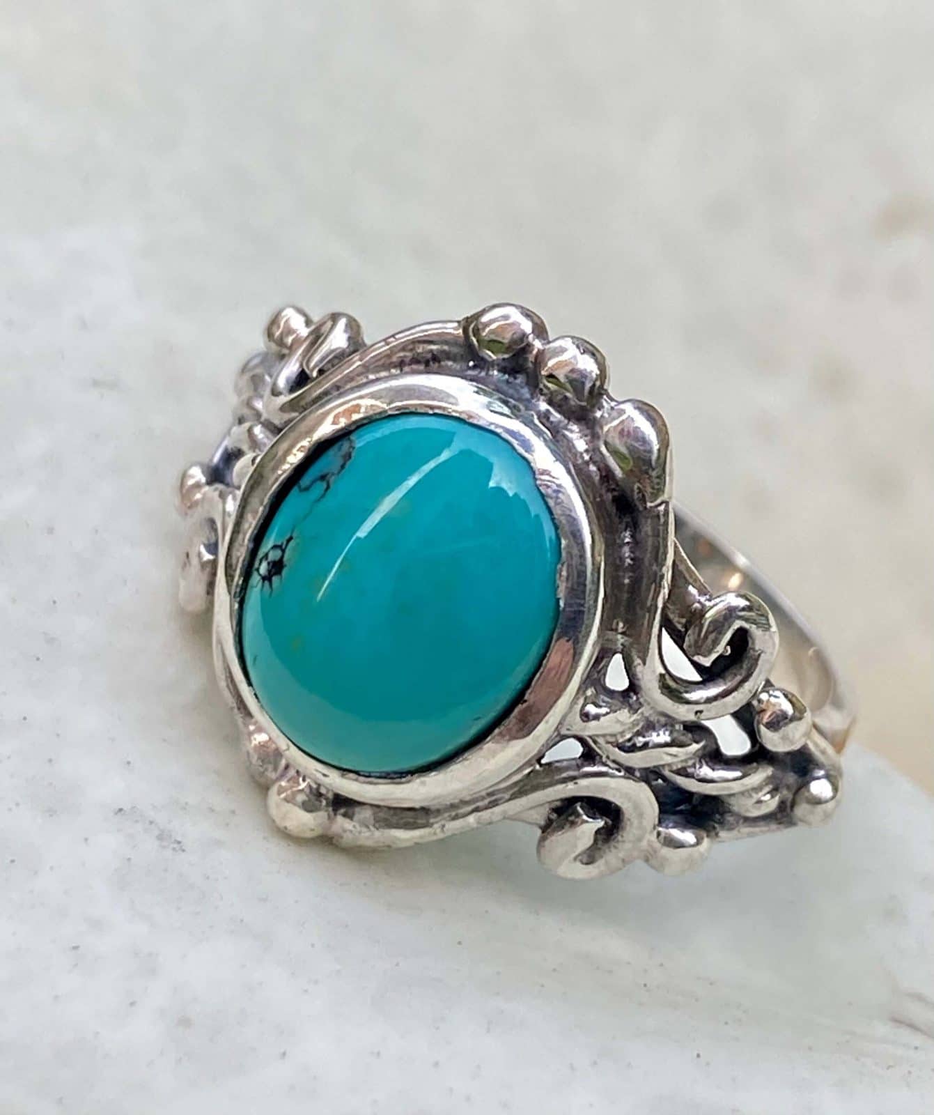 Anillo de Turquesa en plata 925! | El Vikingo